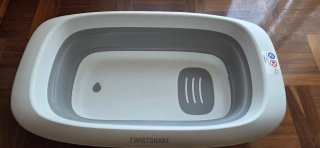 Bañera bebé plegable casi nueva