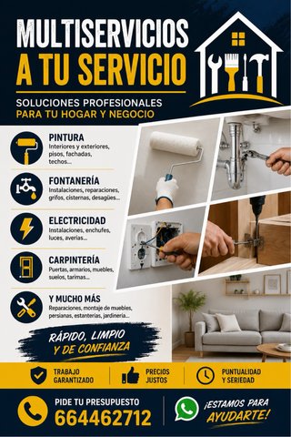 Multiservicios a tu servicio y reformas integrales