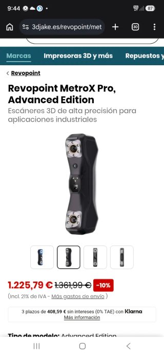 Revopoint Metro X Pro Advanced
