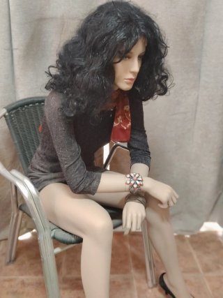 Maniquí escaparate mujer