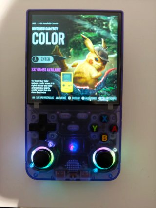 Consola Portátil R36 Ultra Morada
