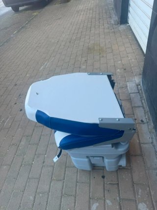 Asiento Plegable Barco/Pesca Azul