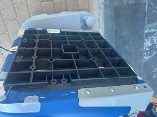 Asiento Plegable Barco/Pesca Azul
