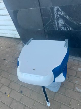 Asiento Plegable Barco/Pesca Azul