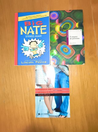 Lote 3 Libros Lectura Infantil y Cómic en Inglés (
