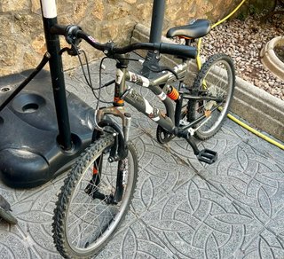 Bicicleta Btwin Infantil Doble Suspensión