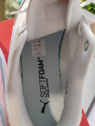 Zapatillas Puma Casual Mujer Rosa y Blanco