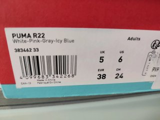 Zapatillas Puma Casual Mujer Rosa y Blanco
