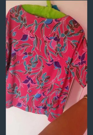 Camiseta estampada floral