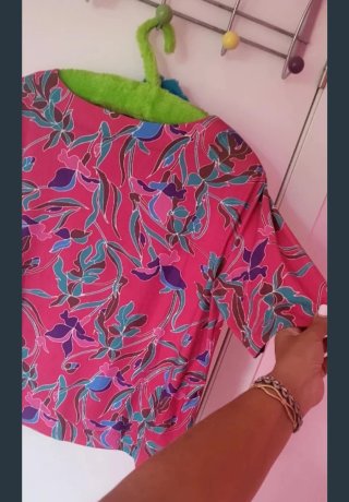 Camiseta estampada floral