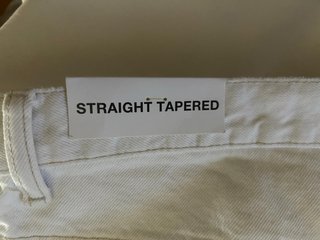 Jeans bianchi Zara Taglia 42