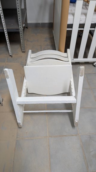Trona Stokke para bebé en color blanco
