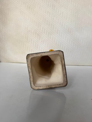 Figura de cerámica retro de San Mamert Henriot