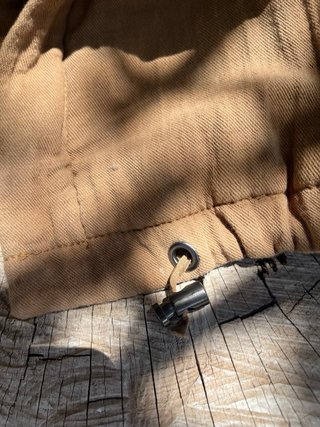 Chaqueta Zara entretiempo marrón