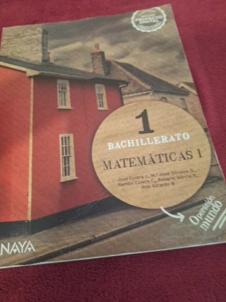 Matemáticas I 1 Bachillerato