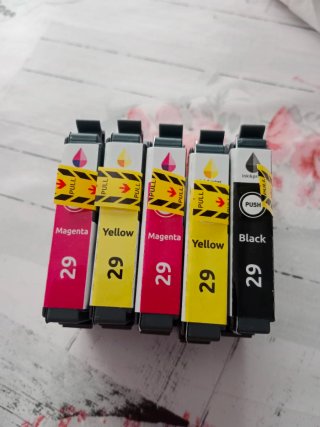 Cartucce d'inchiostro Epson 29 (Magenta, Giallo, Nero)