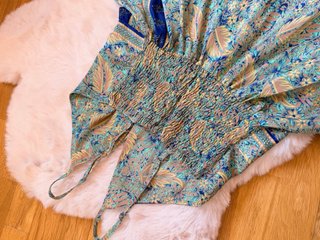 Vestido Estampado Boho Talla Única