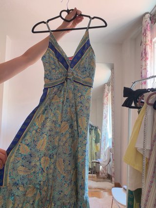 Vestido Estampado Boho Talla Única