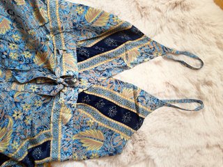 Vestido Estampado Boho Talla Única