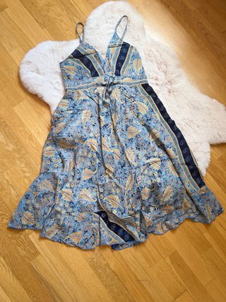 Vestido Estampado Boho Talla Única