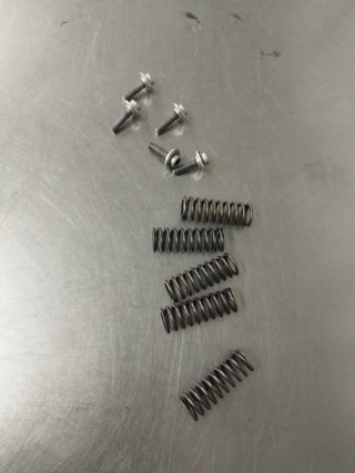 Muelles y tornillos Suzuki RMZ