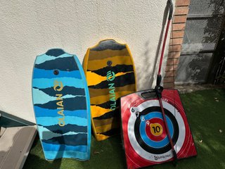 2 Tablas surf + Diana y Arco