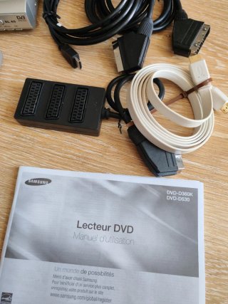 Lote equipos reproductor audio y vídeo cableado