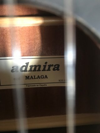 Guitarra Clásica Admira Málaga Luthier Keller