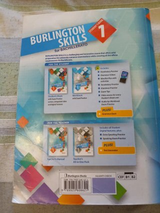 BURLINGTON SKILLS,1 BACHILLERATO