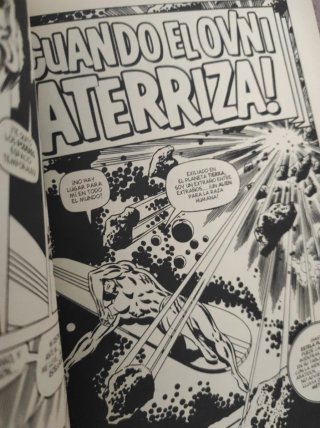 Clásicos Marvel blanco y negro. Estela plateada
