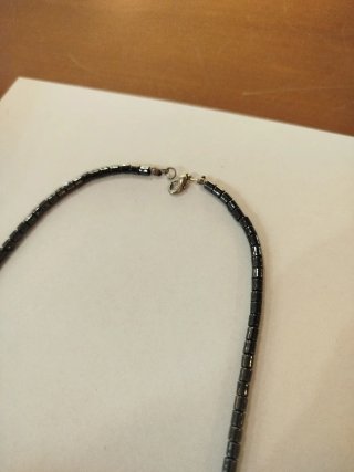 Collana donna pietre verdi e viola