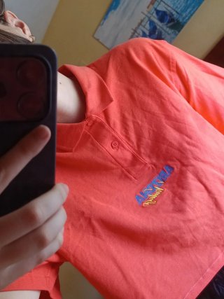 Polo Arizona Vintage Talla Única Salmón