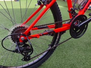 Bicicleta Rockrider 24 Naranja
