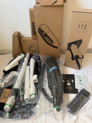 Folletto VK7s nero nuovo + accessori