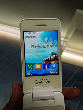 Teléfono Móvil Alcatel One Touch Blanco