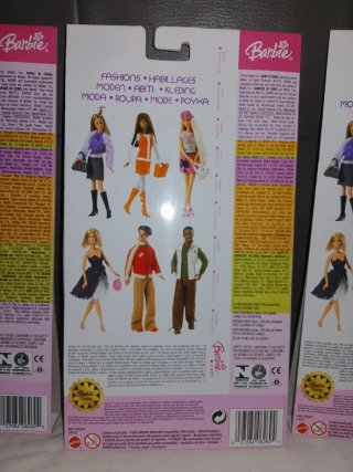 Barbie Fashions Trend. Mattel. Lotto di 15 set