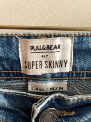 Bermuda Pull and Bear Hombre Azul