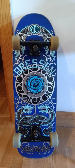 Skate Dressen Santa Cruz Bowl Cruiser Azul