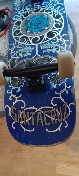 Skate Dressen Santa Cruz Bowl Cruiser Azul