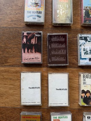 Colección Completa The Beatles Cassettes