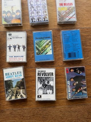 Colección Completa The Beatles Cassettes