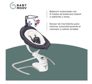 Mecedora bebé con música y luces