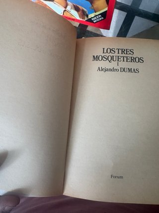 Los tres mosqueteros (II)  2x5€