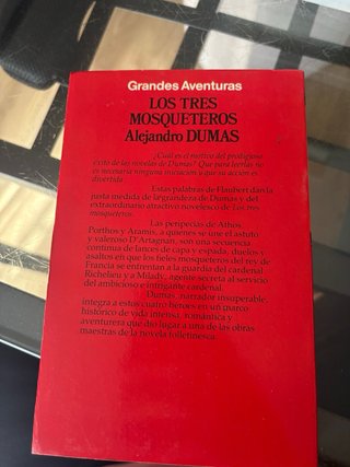Los tres mosqueteros (II)  2x5€