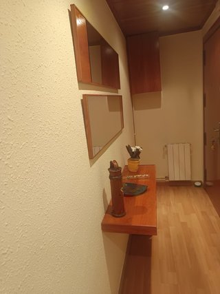 Recibidor con espejo