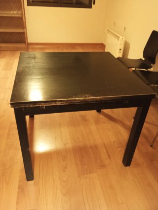 Mesa de comedor extensible madera