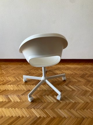 Silla de oficina IKEA blanca