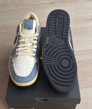 Air Jordan 1 Low SE Denim Taglia 45