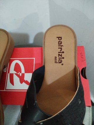 Ciabatte Patrizia N.39 Beige/Nero