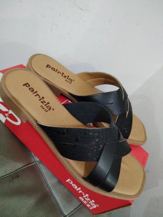 Ciabatte Patrizia N.39 Beige/Nero
